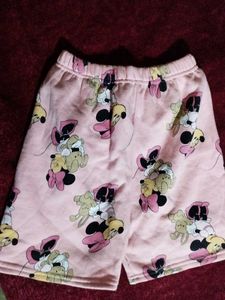 Cute Cartoon Print Shorts