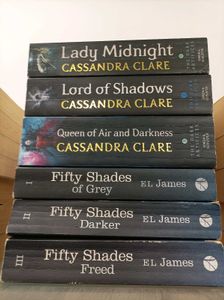 Cassandra Clare & EL James Books