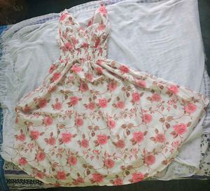 Chic Floral Print Summer Dress