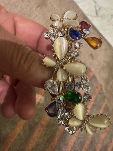Sparkling Gemstone Hair Clip
