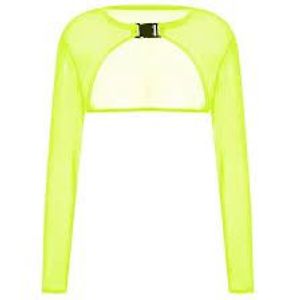 Neon Mesh Long Sleeve Bolero