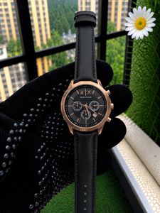 ARMANI EXCHANGE CHRONOGRAPH BLACK EDITION ⌚