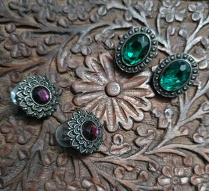 Oxidised Brass Studs