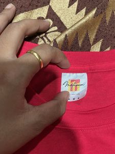 Vibrant Red Basic T-Shirt