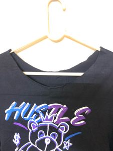 Graphic Print Oversized T-Shirt
