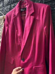Vibrant Pink Blazer