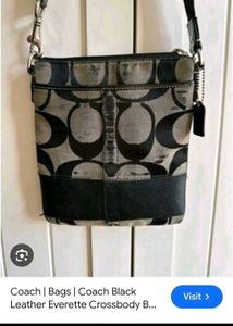 Coach Monogram Crossbody Bag