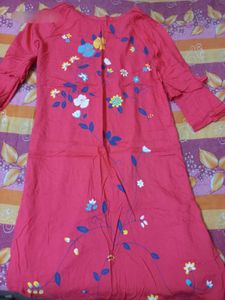 Floral Print Kurta