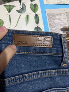 Women's Blue Wide Leg Jeans