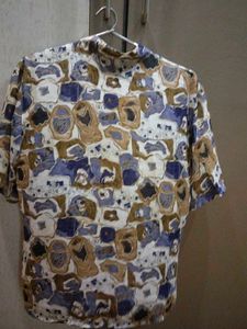 Buy one Get 1( same priced)Abstract Print Shirt