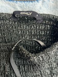 Sparkly Smocked Tube Top