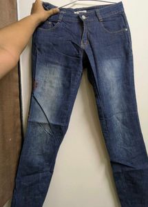 Classic Blue Wash Denim Jeans