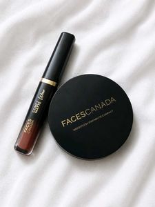 Faces Canada Matte Liquid Lipstick &amp; Compact