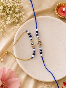 Rakhi & Bracelet Set