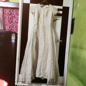 Beautiful Dress In 3 Piece Gown+ Jacket+Dupatta