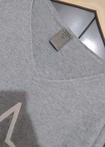 Grey⭐Star Embellished Winter Top For 46 Bust
