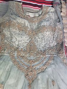 Beautiful Gown With Dupatta Designer