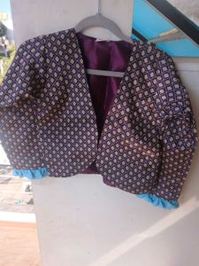 Patterned Bolero Jacket
