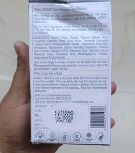 Nykaa SKINRX Acne Rescue Face Serum