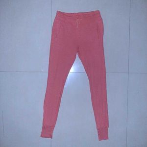 🧡💕 Soft Pink-Orange Drawstring Jogger Pants