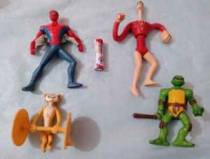 4 toys