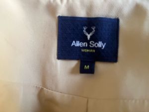 Women's Beige Blazer, Shirt and Pants Set