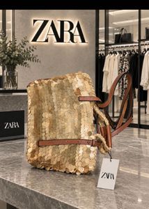 🇹🇷Zara imported Sequin Tote Bag