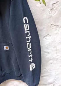 Carhartt Full Sleeve Navy Blue Hoodie