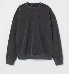 Acid Wash Grey Sweatshirt