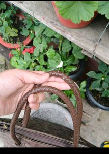Embossed Leather Tote Bag