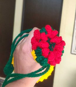 Handmade Crochet Potli Bag