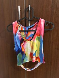 Multicolour Abstract Print Co-ord Set