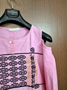 Pink Kurta For Women | 36