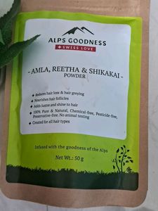 Amla Reetha And Shikakai Powder
