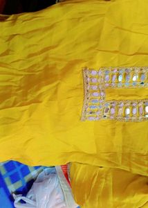 Elegant Yellow Salwar Suit