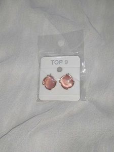 Cute Pink Stud Earrings