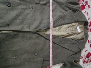 Wool Blend Overcoat