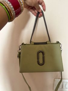 Chic Olive Green Crossbody Bag
