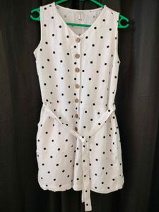 Cute Polka Dot Romper