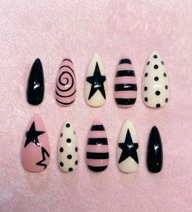 Handmade gel Press-On Nails -