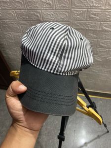 unisex Striped Baseball Cap