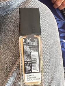 Maybelline Fit Me Matte Foundation