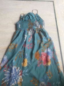 Floral Print Maxi Dress
