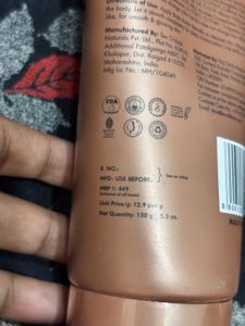 Shimmer body butter