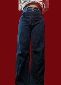 Wide Leg Dark Wash Jeans