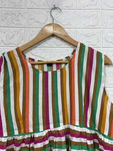Women Multicolor Top &amp; Pant. Bust 42 | Length 22