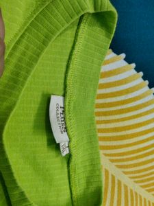 Neon Green Crop Top