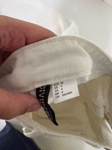 Cream Denim Jeans