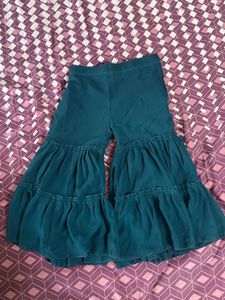 Girls' Ethnic Dress &amp; Bottom Set