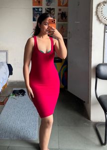 Women's Bodycon Pink Dress